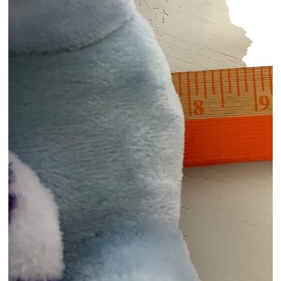 Elephant Plush Baby Blanket Lovey Security Little Beginnings Zoo Animal 12"x12" - Picture 6 of 8